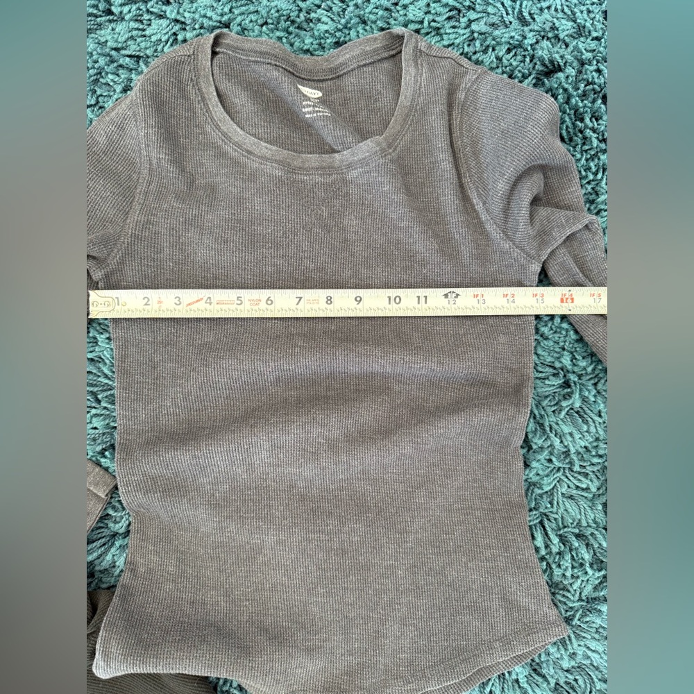 Old Navy Thermal Long Sleeve Medium Bundle of 3 Women's Gray Blue Black - Picture 4 of 9